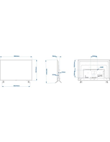 Philips 43HFL5114 12 TV 109,2 cm (43") Full HD Smart TV Wi-Fi Nero