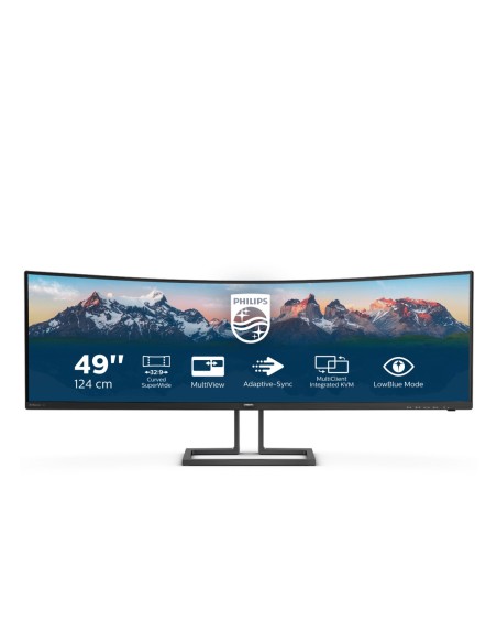 Philips P Line 498P9Z 00 LED display 124 cm (48.8") 5120 x 1440 Pixel Nero