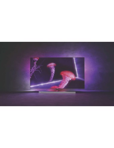 Philips 8 series 55OLED857 12 TV 139,7 cm (55") 4K Ultra HD Smart TV Wi-Fi Metallico