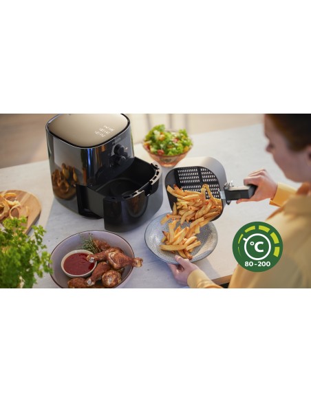 Philips Essential Friggitrice ad aria HD9200 90 da 4,1L e 0,8 kg con tecnologia Rapid Air