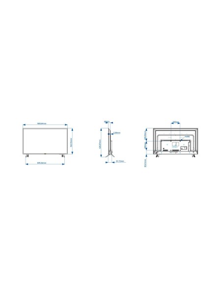 Philips 43HFL4014 12 TV Hospitality 109,2 cm (43") Full HD 250 cd m² Nero 16 W