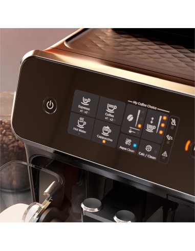 Philips 2200 series 3 bevande, macchina da caffè automatica, 1.8L, macine 100% cercamica, EP2230 10