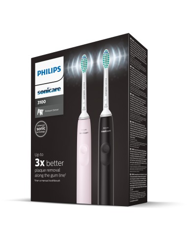 Philips 3000 series Spazzolino elettrico sonico, tecnologia sonica