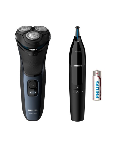 Philips 3000 series Rasoio elettrico Wet & Dry, Serie 3000