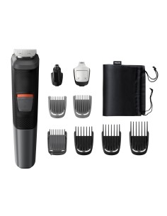 Philips MULTIGROOM Series 5000 9 accessori Tecnologia DualCut 9 in 1, Barba e capelli