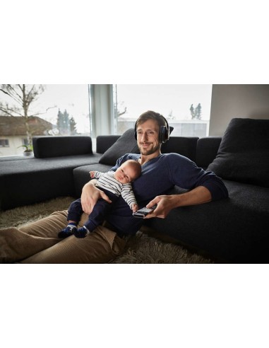 Philips TAH6005BK 10 cuffia e auricolare Cuffie Wireless A Padiglione Nero