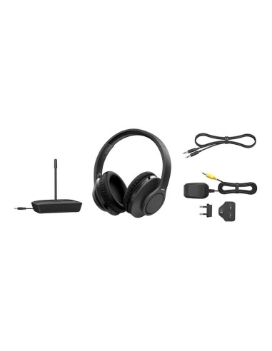 Philips TAH6005BK 10 cuffia e auricolare Cuffie Wireless A Padiglione Nero