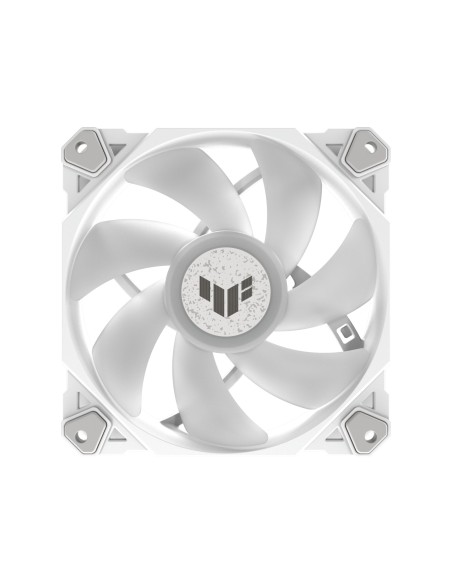 ASUS TUF GAMING TF120 ARGB WHITE EDITION Case per computer Raffreddatore d'aria 12 cm Bianco 1 pz