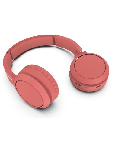 Philips 4000 series TAH4205RD 00 cuffia e auricolare Wireless A Padiglione Musica e Chiamate USB tipo-C Bluetooth Rosso