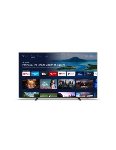 Philips AMBILIGHT tv 43" Android TV UHD 4K 43PUS8007, HDR10+ e Dolby Vision, Ready for Gaming, Smart TV, Dolby Atmos, NOVITÀ