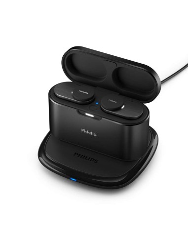 Philips T1BK 00 cuffia e auricolare Cuffie True Wireless Stereo (TWS) In-ear Musica e Chiamate USB tipo-C Bluetooth Nero