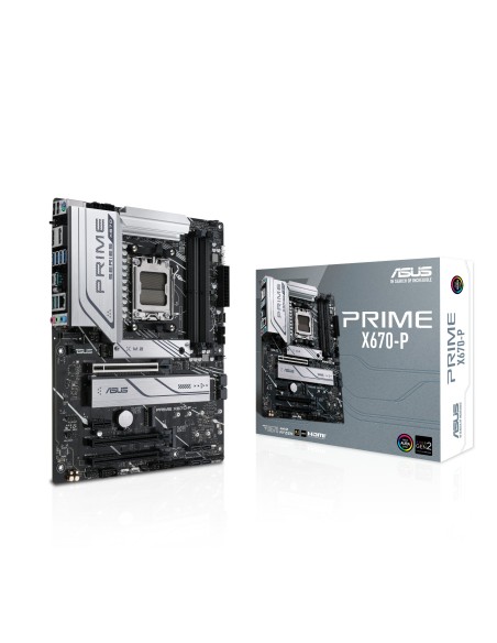 ASUS PRIME X670-P AMD X670 Presa di corrente AM5 ATX