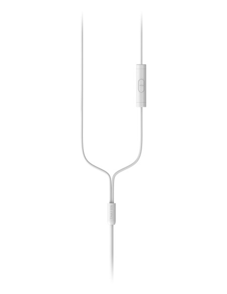 Philips TAA1105WT 00 Cuffie con Filo per Fitness e Sport, Microfono, IPX2 Resistenti al Sudore, Supporti per l'orecchio
