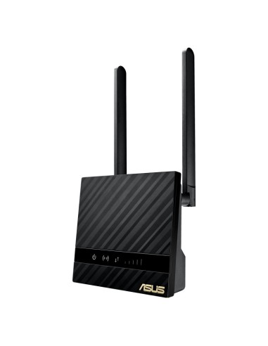 ASUS 4G-N16 router wireless Gigabit Ethernet Banda singola (2.4 GHz) Nero