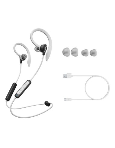 Philips TAA4205BK 00 cuffia e auricolare Wireless A clip, In-ear Sport USB tipo-C Bluetooth Nero