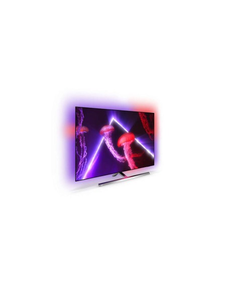 Philips 65OLED807 12 TV 165,1 cm (65") 4K Ultra HD Smart TV Wi-Fi Metallico