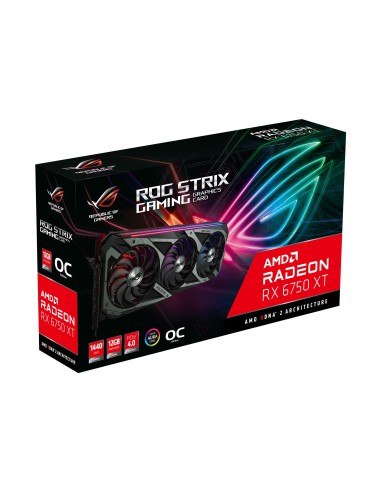 ASUS ROG -STRIX-RX6750XT-O12G-GAMING AMD Radeon RX 6750 XT 12 GB GDDR6