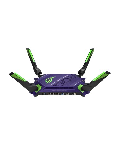 ASUS ROG Rapture GT-AX6000 AiMesh EVA Edition router wireless Dual-band (2.4 GHz 5 GHz) Nero, Blu