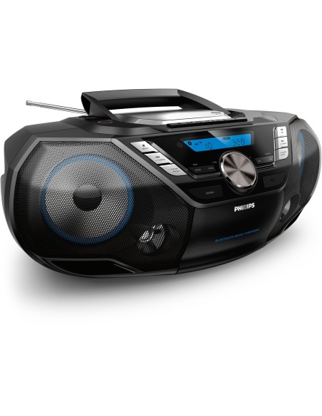 Philips AZB798T 12 impianto stereo portatile Analogico e digitale 12 W Nero