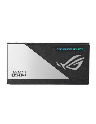 ASUS ROG Loki SFX-L 850W Platinum alimentatore per computer 24-pin ATX Nero, Argento