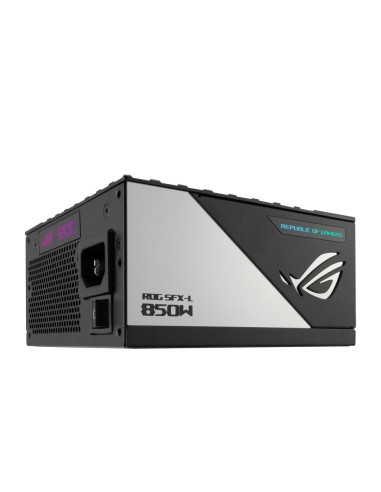 ASUS ROG Loki SFX-L 850W Platinum alimentatore per computer 24-pin ATX Nero, Argento