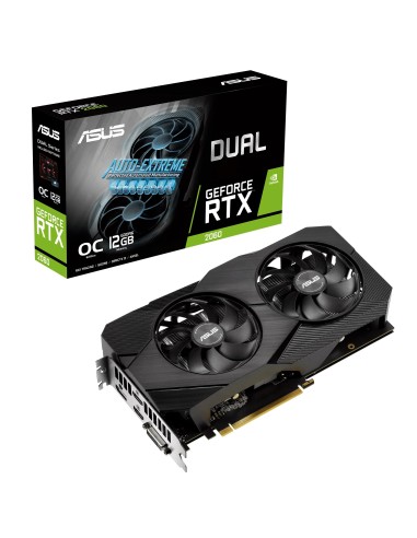 ASUS Dual GeForce RTX 2060 EVO OC Edition NVIDIA 12 GB GDDR6