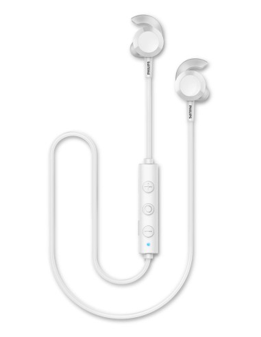 Philips TAE4205WT 00 cuffia e auricolare Wireless In-ear Musica e Chiamate Bluetooth Bianco