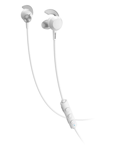 Philips TAE4205WT 00 cuffia e auricolare Wireless In-ear Musica e Chiamate Bluetooth Bianco
