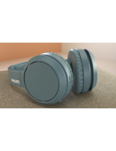 Philips 4000 series TAH4205BL 00 cuffia e auricolare Wireless A Padiglione Musica e Chiamate USB tipo-C Bluetooth Blu