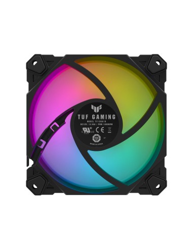 ASUS TUF Gaming TF120 ARGB Fan Case per computer Raffreddatore d'aria 12 cm Nero