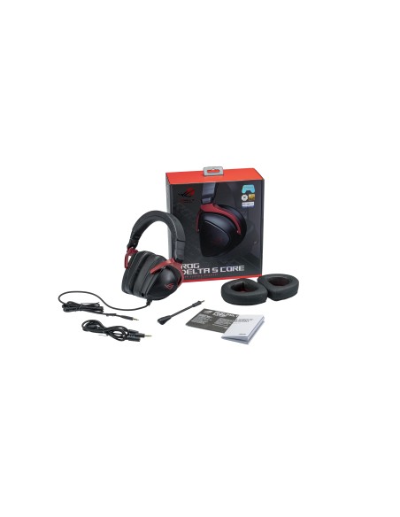 ASUS ROG Delta S Core Auricolare Cablato A Padiglione Giocare Nero