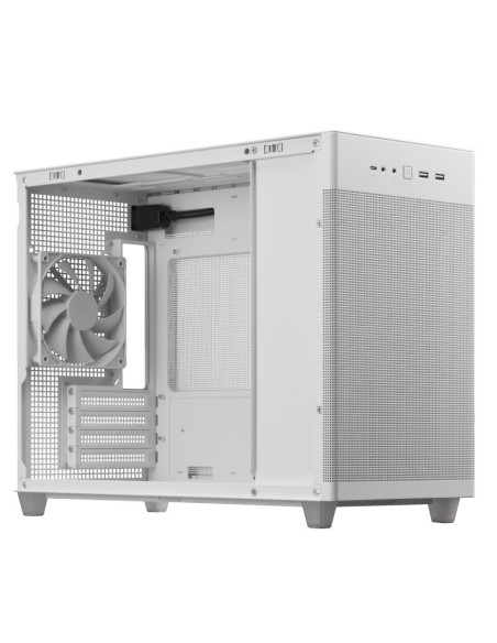 ASUS Prime AP201 MicroATX Mini Tower Bianco