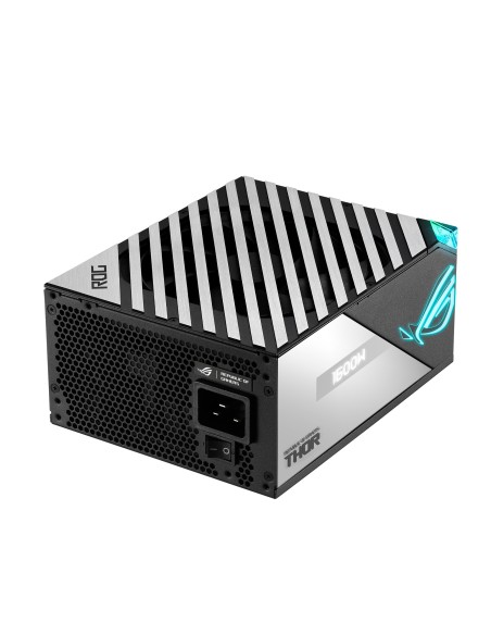 ASUS ROG THOR 1600W Titanium alimentatore per computer 20+4 pin ATX ATX Nero, Argento