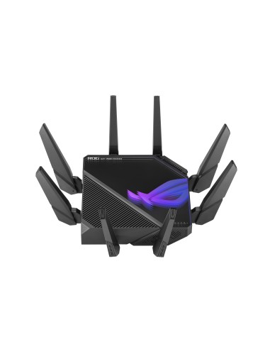 ASUS ROG Rapture GT-AXE16000 router wireless 10 Gigabit Ethernet Tri-band (2,4 GHz 5 GHz 6 GHz) Nero