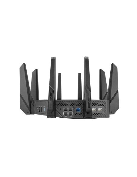ASUS ROG Rapture GT-AXE16000 router wireless 10 Gigabit Ethernet Tri-band (2,4 GHz 5 GHz 6 GHz) Nero