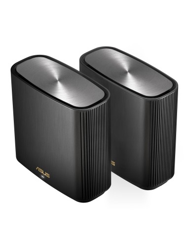 ASUS ZenWiFi AX (XT9) AX7800 1er Pack Schwarz Banda tripla (2.4 GHz 5 GHz 5 GHz) Wi-Fi 6 (802.11ax) Nero 4 Interno
