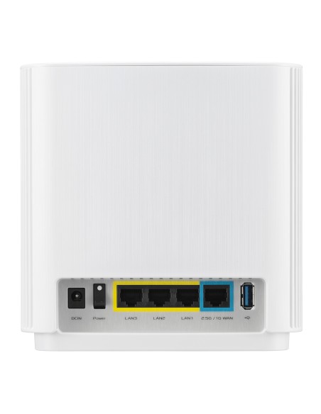 ASUS ZenWiFi AX (XT9) AX7800 2er Set Weiß Banda tripla (2.4 GHz 5 GHz 5 GHz) Wi-Fi 6 (802.11ax) Bianco 4 Interno