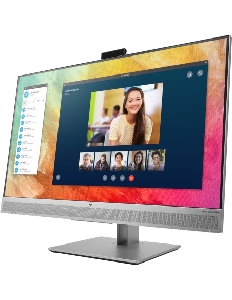 HP EliteDisplay E273m 68,6 cm (27") 1920 x 1080 Pixel Full HD LED Nero, Argento