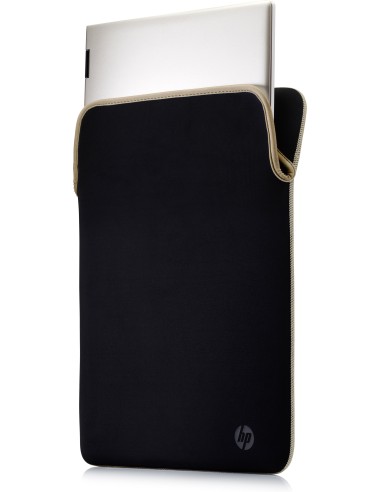 HP CustCustodia Reversible Protective 14,1'' Gold Laptop Sleeve