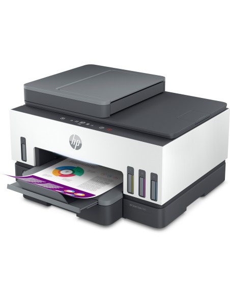 HP Smart Tank Stampante multifunzione 7605, Stampa, copia, scansione, fax, ADF e wireless, ADF da 35 fogli, scansione verso