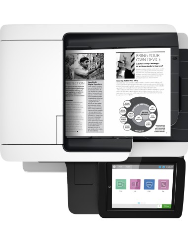 HP LaserJet Enterprise Stampante multifunzione M528dn, Stampa, copia, scansione e fax opzionale, Stampa da porta USB frontale