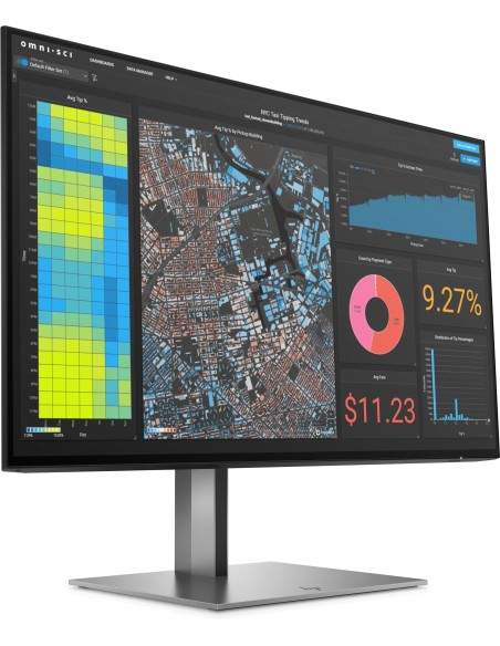 HP Z24f G3 60,5 cm (23.8") 1920 x 1080 Pixel Full HD Argento