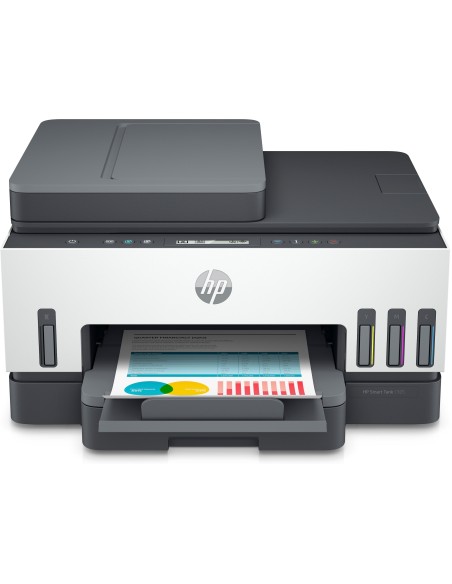 HP Smart Tank Stampante multifunzione 7305, Stampa, Scansione, Copia, ADF, Wireless, ADF da 35 fogli, scansione verso PDF,