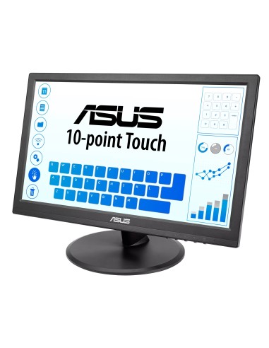 ASUS VT168HR 39,6 cm (15.6") 1366 x 768 Pixel WXGA LED Touch screen Nero