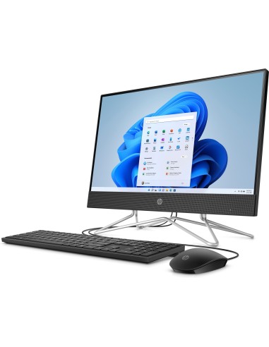 HP 205 G4 AMD Ryzen™ 5 60,5 cm (23.8") 1920 x 1080 Pixel 8 GB DDR4-SDRAM 256 GB SSD PC All-in-one Windows 11 Pro Wi-Fi 5