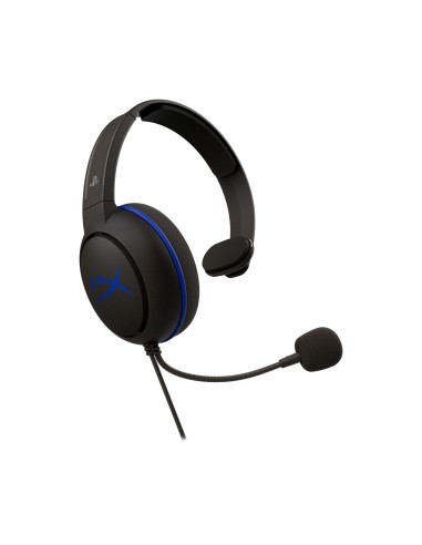 HP HyperX Cloud Chat Auricolare Cablato Portatile Ufficio Nero, Blu