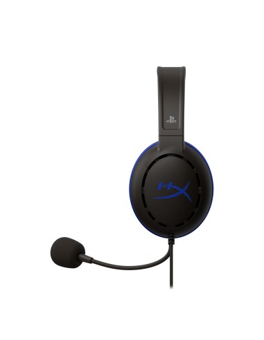 HP HyperX Cloud Chat Auricolare Cablato Portatile Ufficio Nero, Blu