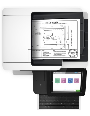 HP LaserJet Enterprise Flow Stampante multifunzione M528z, Stampa, copia, scansione, fax, Stampa da porta USB frontale