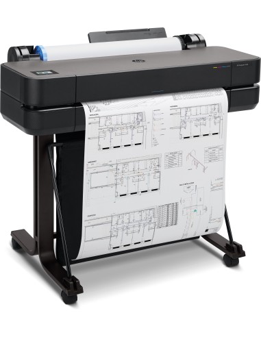 HP Designjet T630 stampante grandi formati Wi-Fi Getto termico d'inchiostro A colori 2400 x 1200 DPI 610 x 1897 mm Collegamento