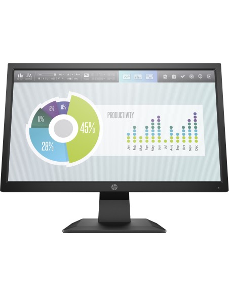 HP P204v 49,5 cm (19.5") 1600 x 900 Pixel HD+ Nero